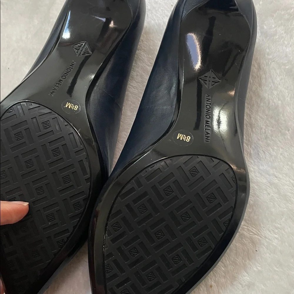 ANTONIO MELANI Elynda leather pumps - Picture 4 of 6